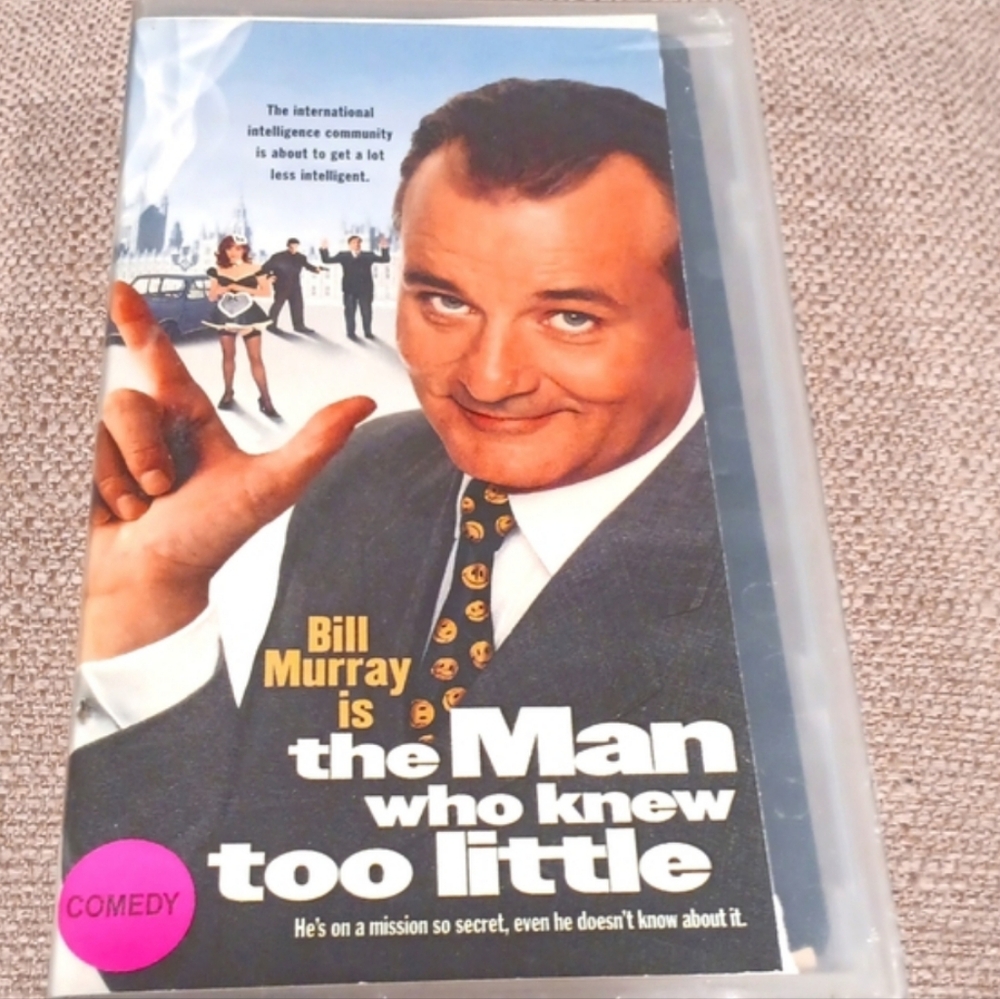 1997 VHS The Man Who Knew Too Little
